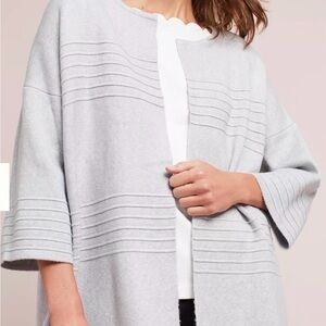 Michael Stars Structured Sweater Coat Sz L